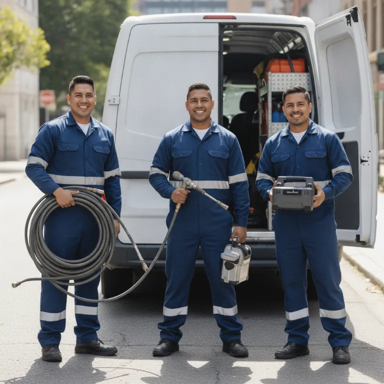 Desentupimentos equipe em Sao Lucas